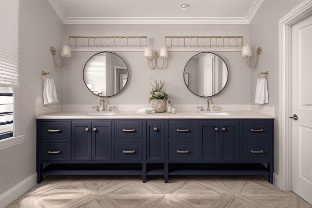 Beautiful Paint Color Ideas For Bathroom Vanity Cabinet - Guilin